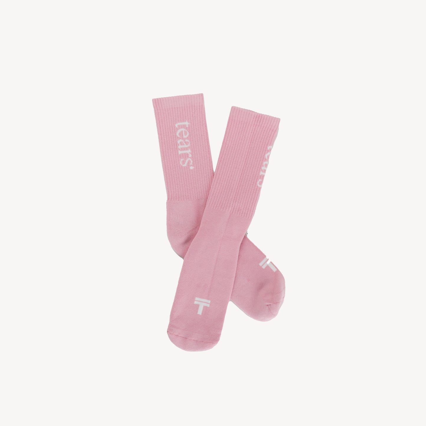 SOCKS TEARS OLD ROSE