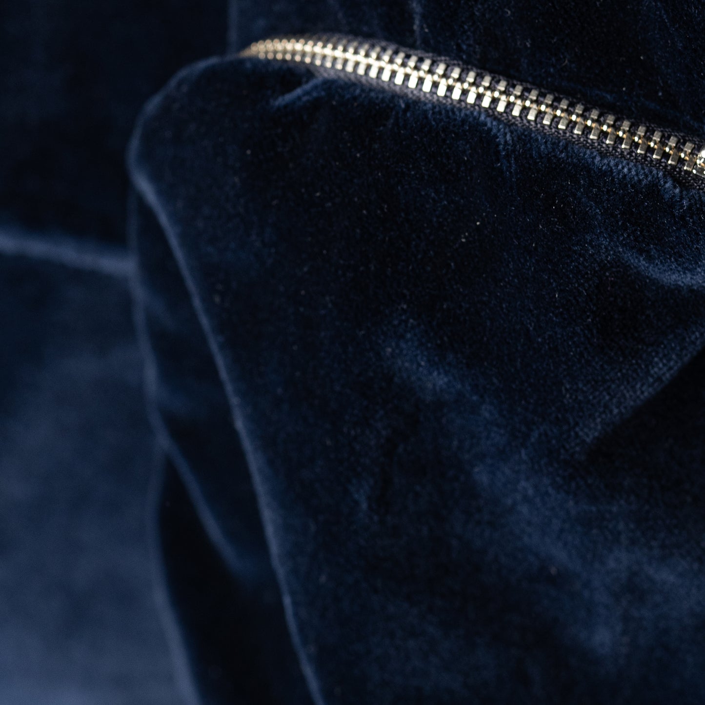 VELVET BOMBER SAPHIR BLUE